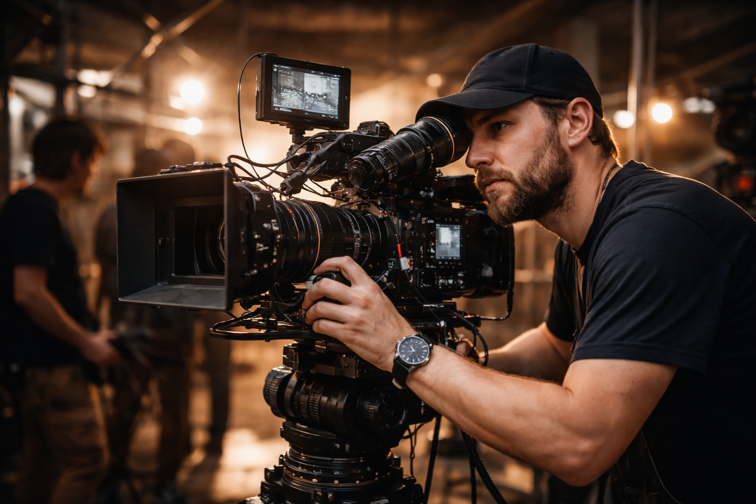 Praca kamery filmowej